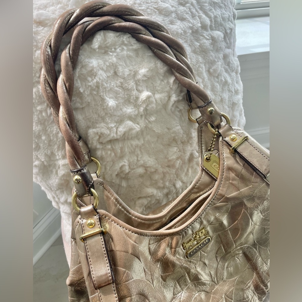 Metallic Coach Bag - Picture 4 of 14
